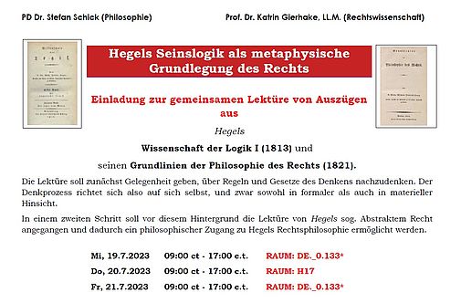 Aktuelle Mitteilungen Des Lehrstuhls Prof. Gierhake - Universität ...