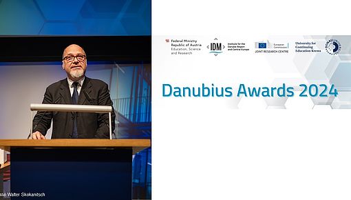 Verleihung des Danubius Awards 2024 an Prof. Dr. Marek Nekula