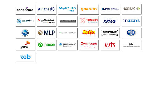 Partner-Unternehmen des Marketing & Career Service (MCS)